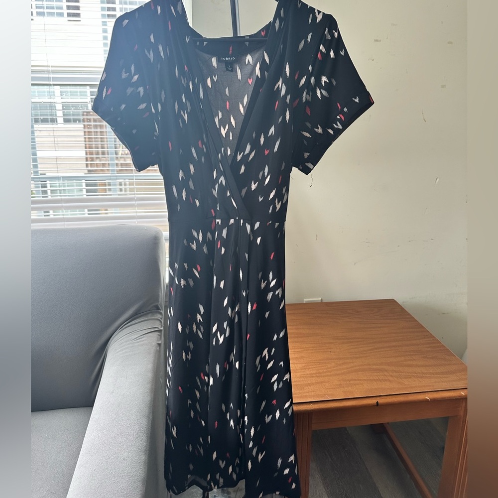 NEVER WORN Adorable and extremely comfortable Torrid dress